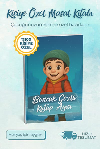 16 Sayfa - Kişiye Özel Masal Kitabı – İsme ve Fotoğrafa Özel, Unutulmaz Hatıra!